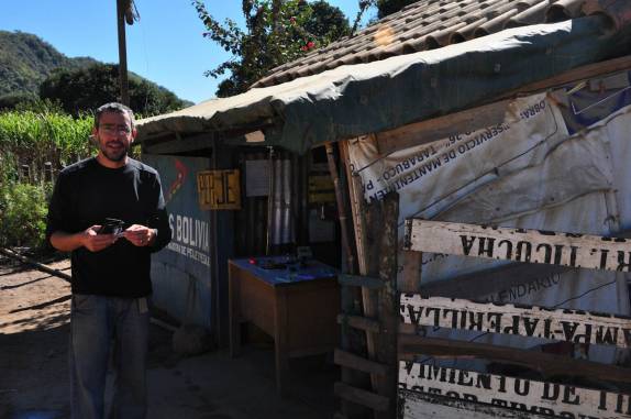 Pedágios 'caseiros', muito comuns na Bolívia